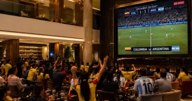 Badih Antar invita a disfrutar de los juegos del mundial en el Hotel 286